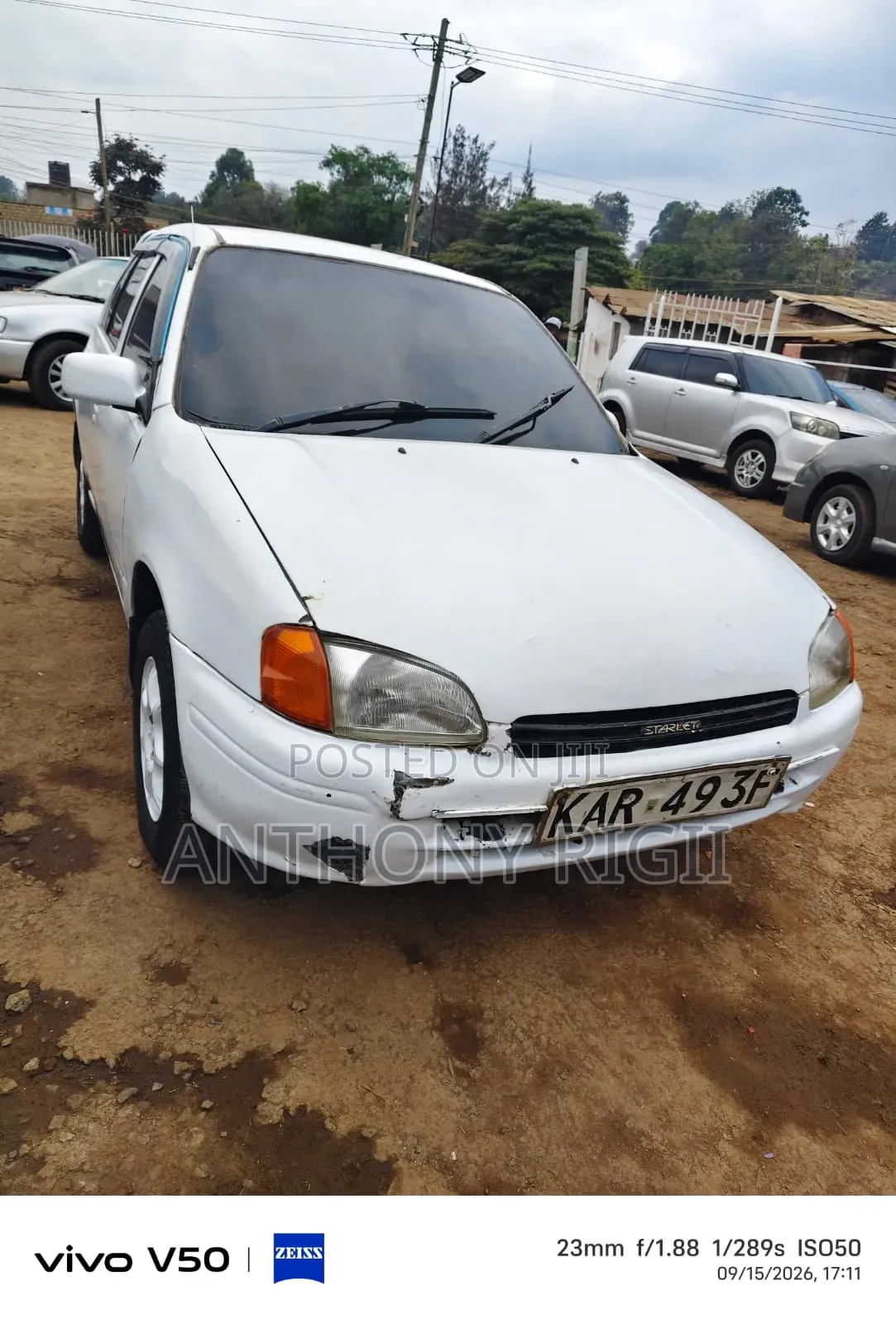Toyota Starlet Glanza 1995 White