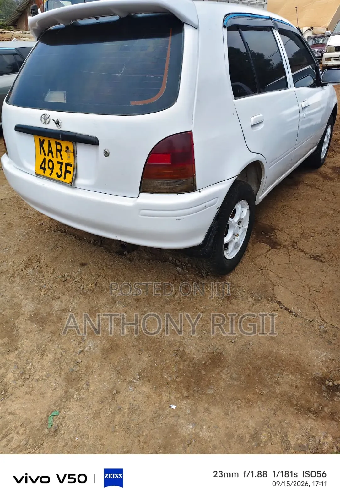 Toyota Starlet Glanza 1995 White