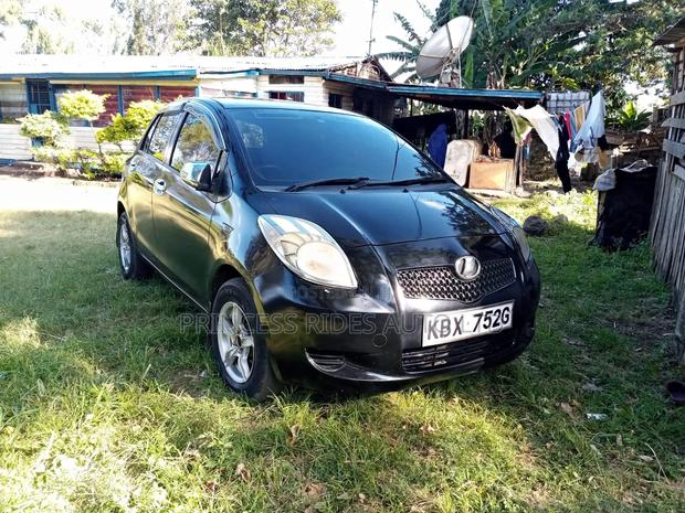 Toyota Vitz 2006 Black - main view