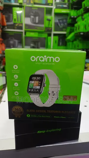 Oraimo Watch 6 Nano 1.52" Smartwatch – IP68 Waterproof