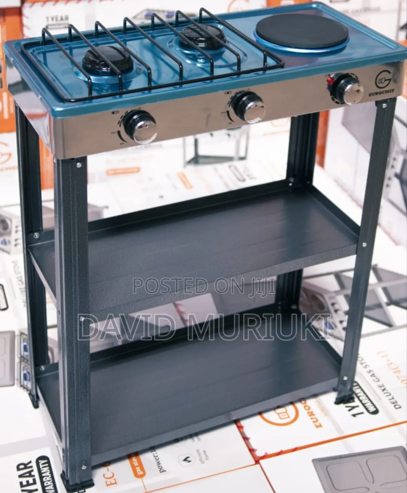 Eurochef 2+1 With Shelves