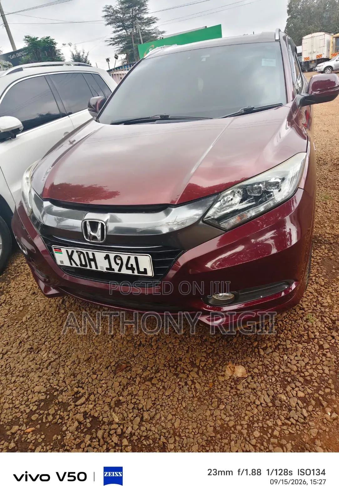 Honda Vezel 1.5 Hybrid 2WD 2015 Burgundy
