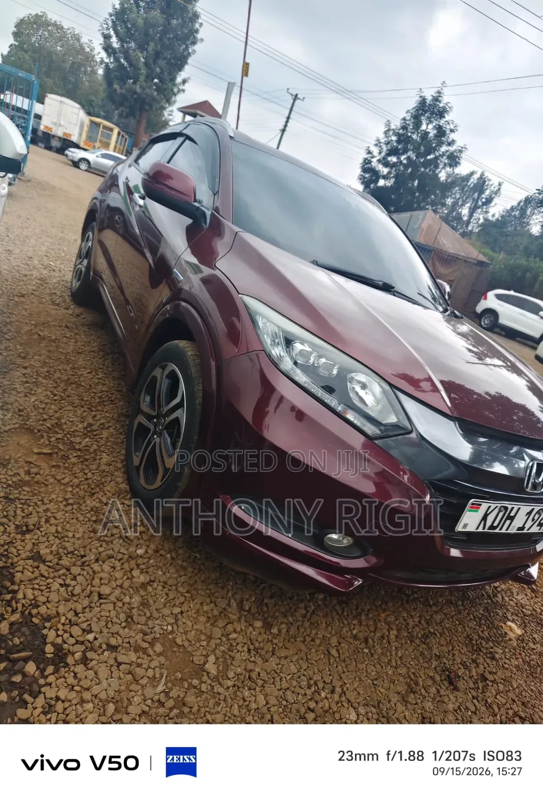 Honda Vezel 1.5 Hybrid 2WD 2015 Burgundy