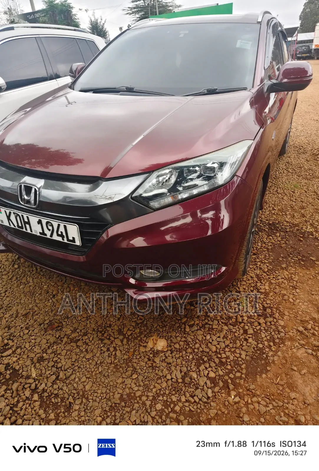 Honda Vezel 1.5 Hybrid 2WD 2015 Burgundy