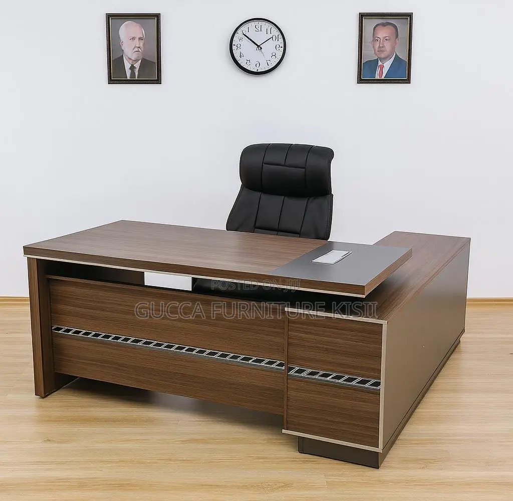 Executive L-Shaped Office Desk 1800MM
