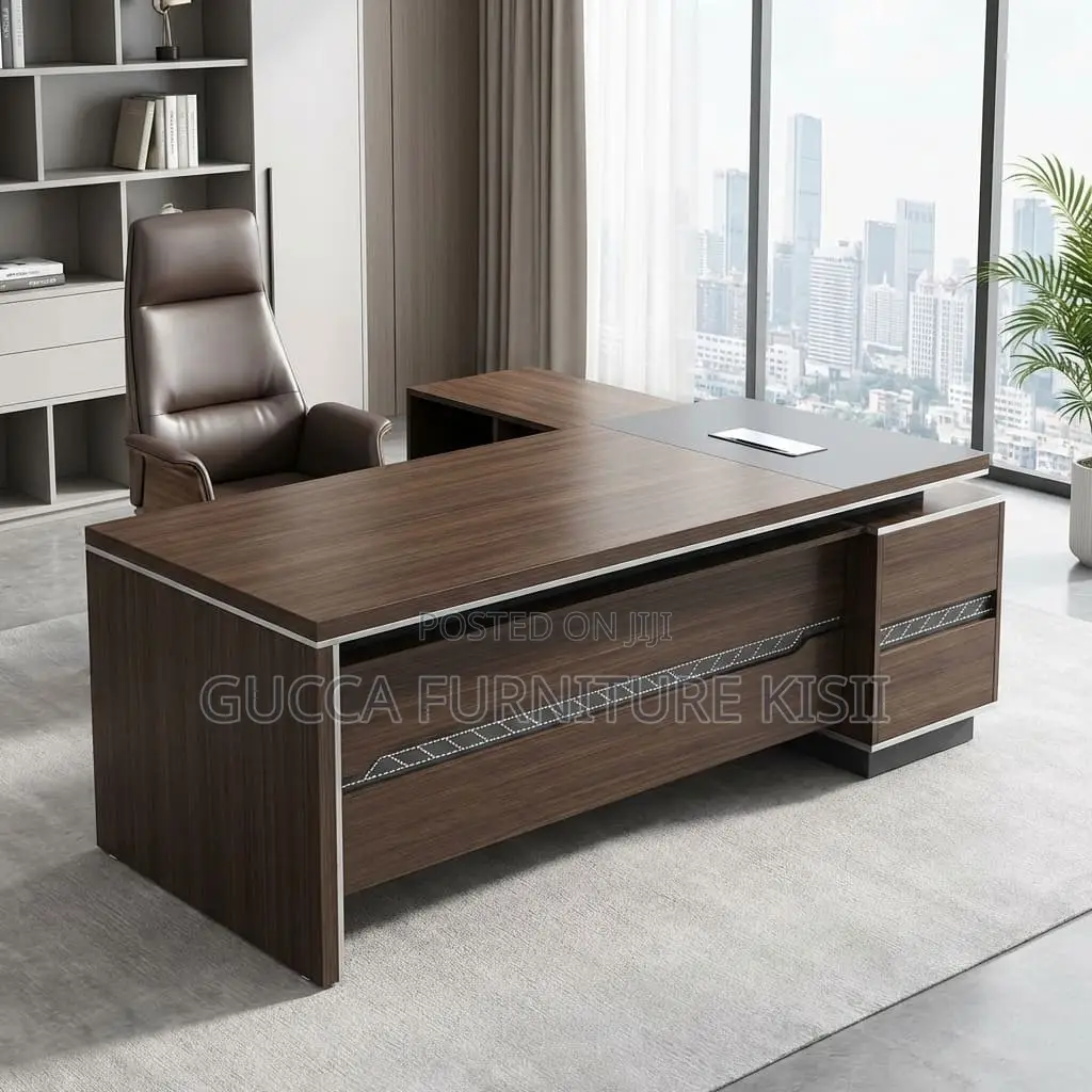 Executive L-Shaped Office Desk 1800MM