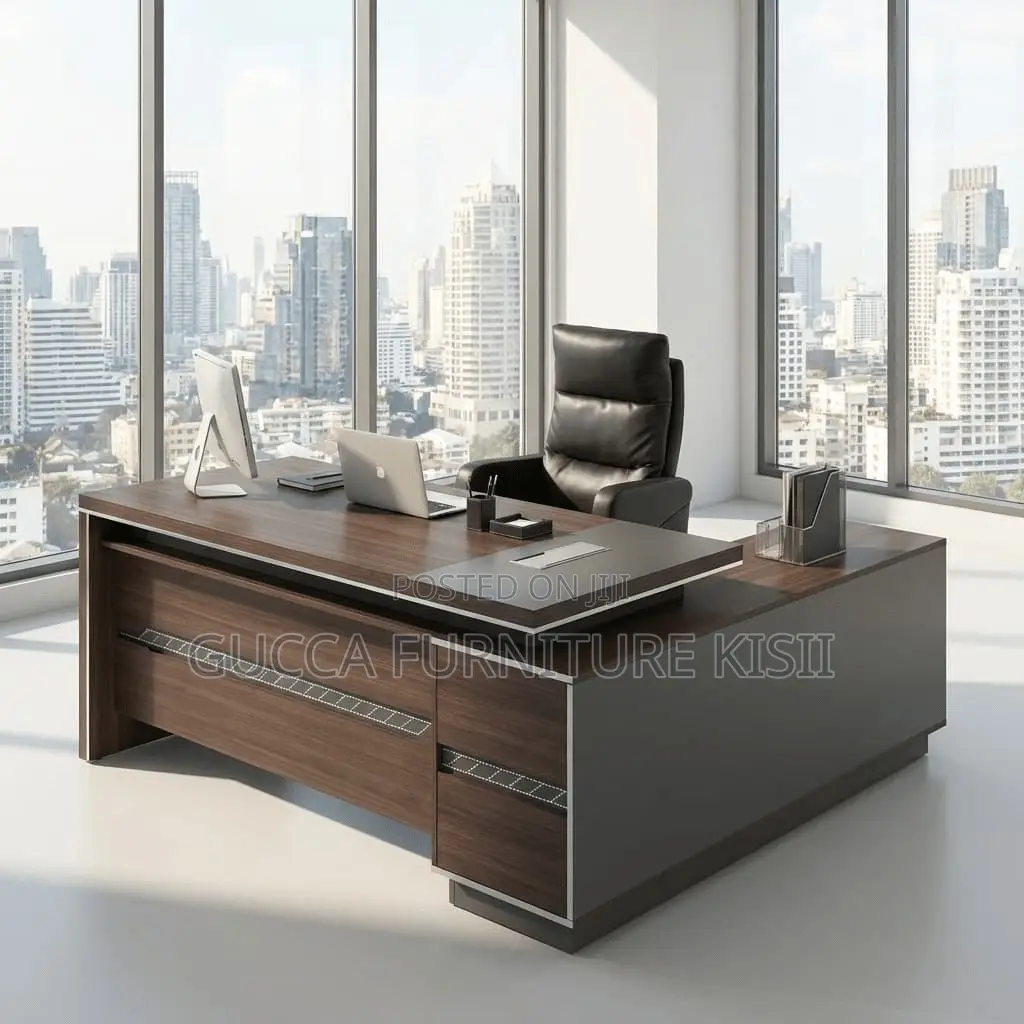 Executive L-Shaped Office Desk 1800MM