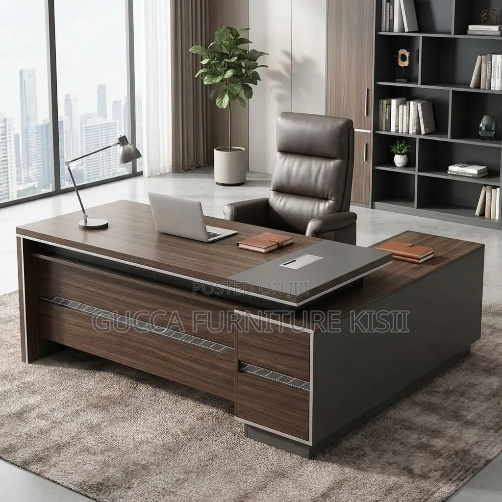 Executive L-Shaped Office Desk 1800MM
