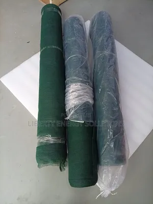 Dark Green Construction Safety Net