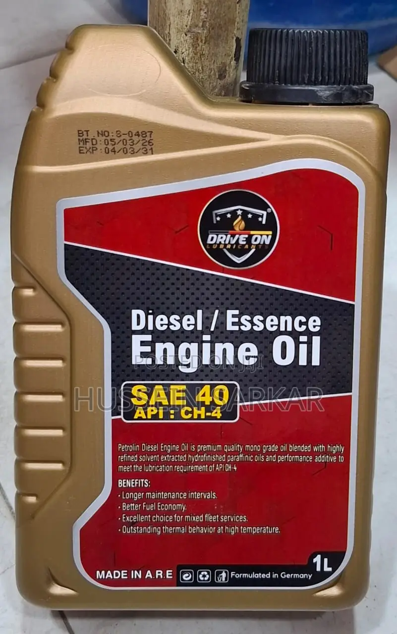 Drive on Engine Oil