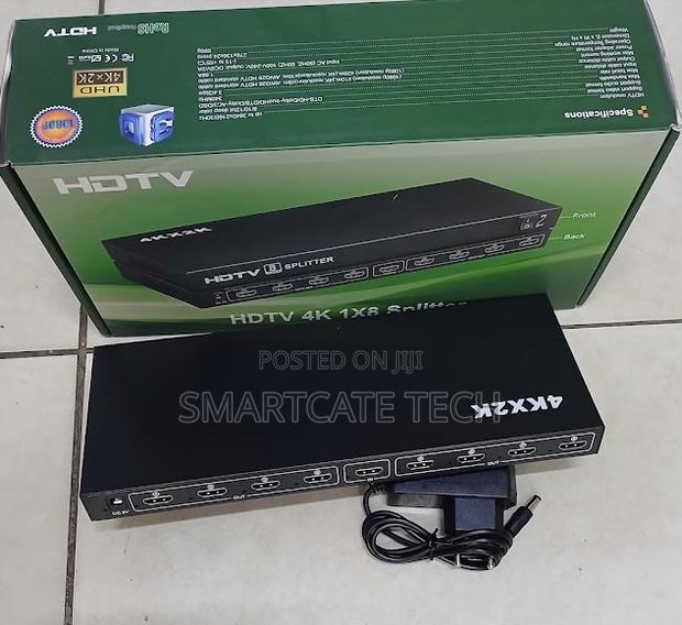 HDMI Splitter 1 in 8 Out Full HD 1080P Video Distribution Splitter
