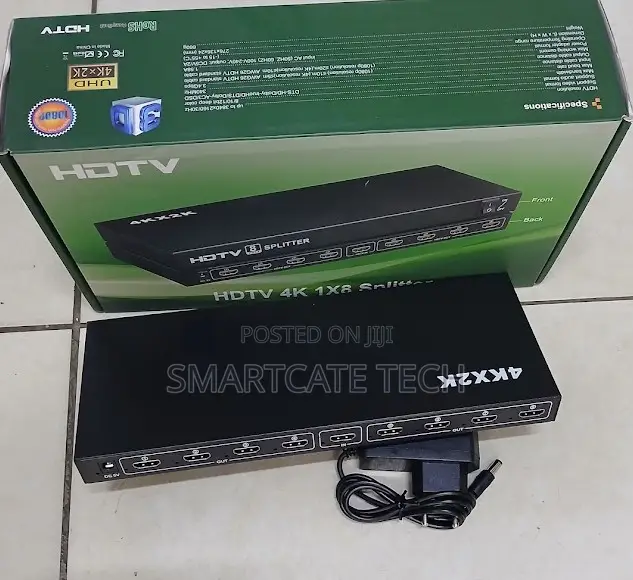 HDMI Splitter 1 in 8 Out Full HD 1080P Video Distribution Splitter