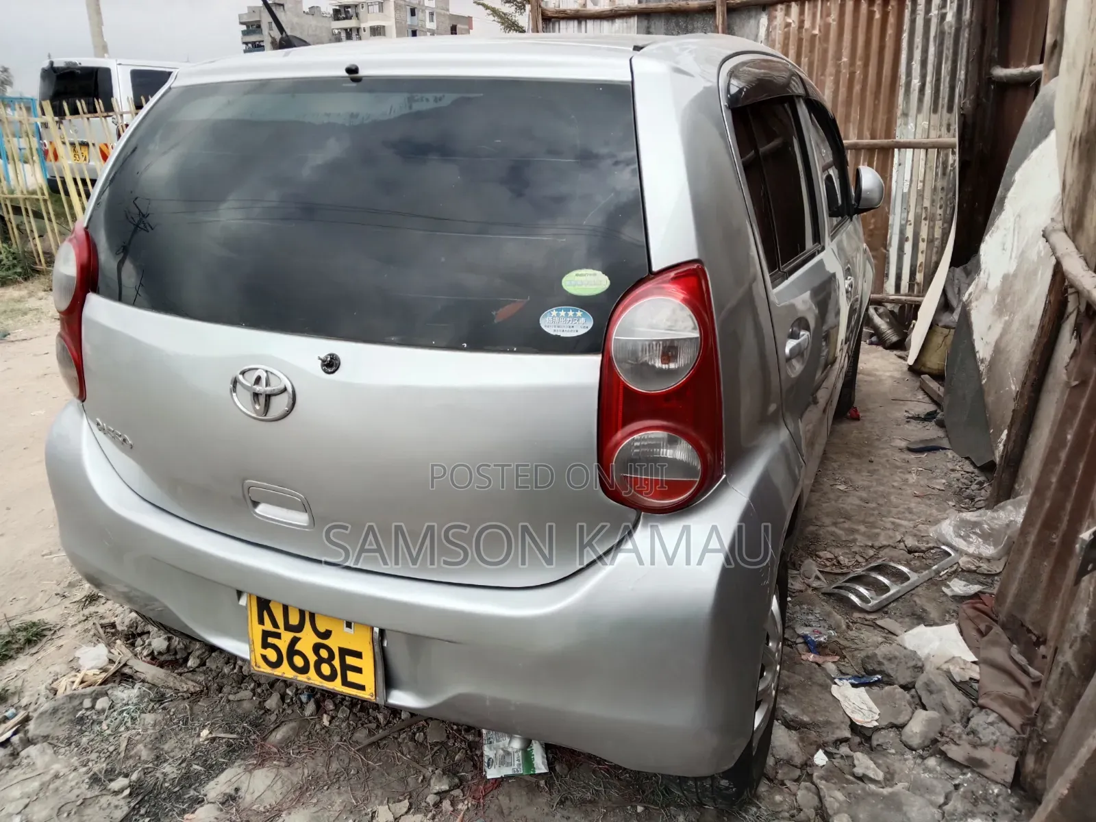 Toyota Passo 2014 Silver