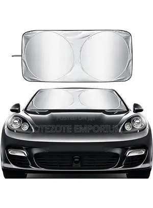 Foldable Car Sunshade – Front Windshield Sun Heat Reflector Protector