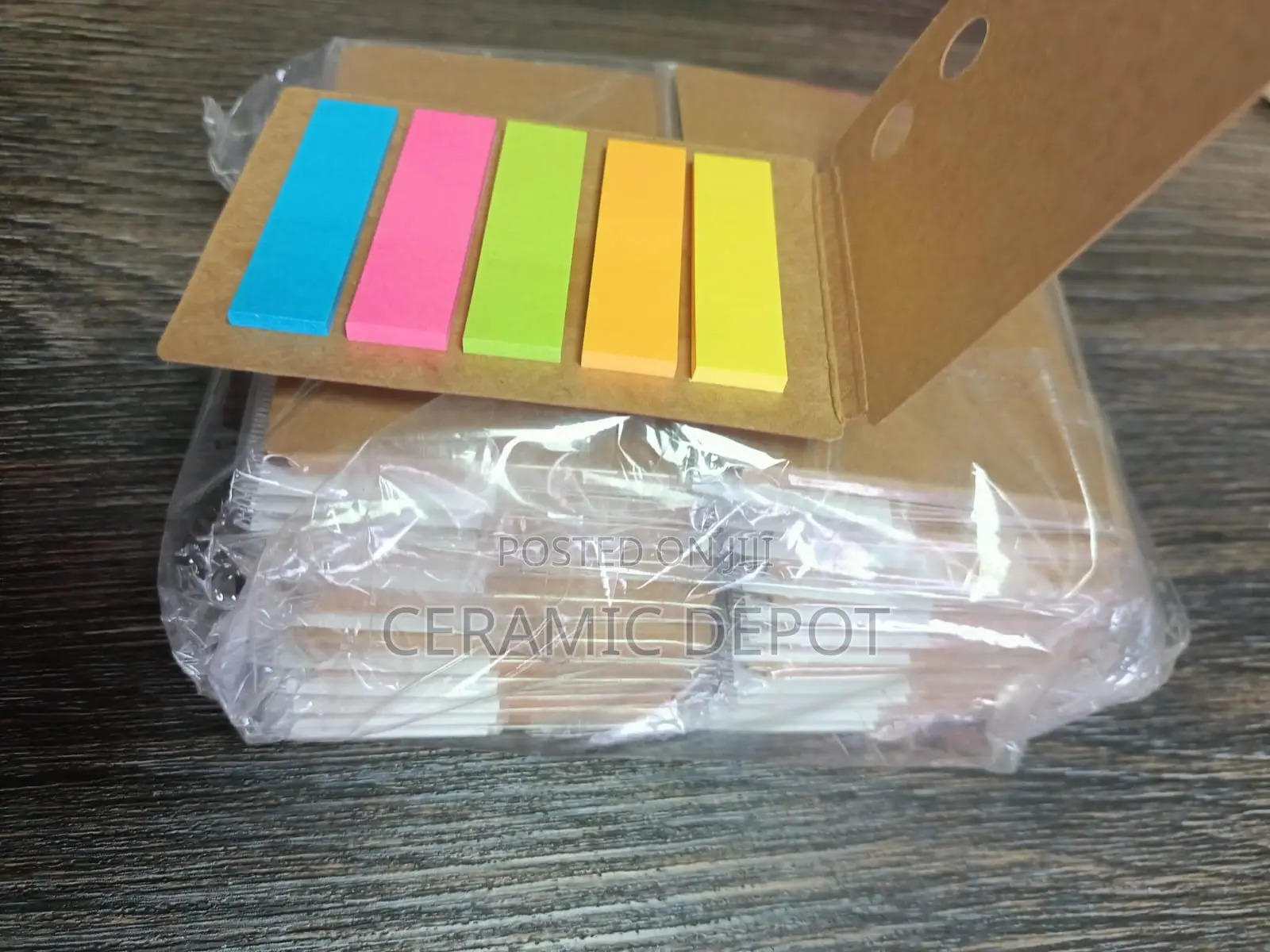 Multicolour Index Sticky Notes – 5 Colours- 24 PCTS