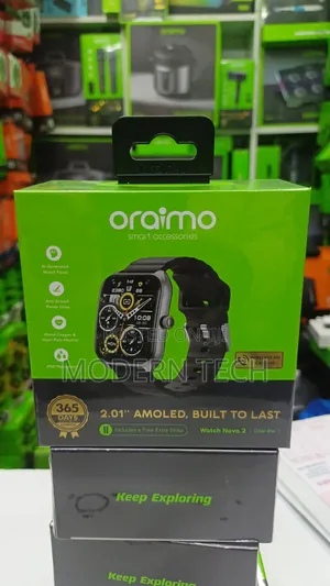 Oraimo Nova 2 2.01" AMOLED IP68 Smart Watch