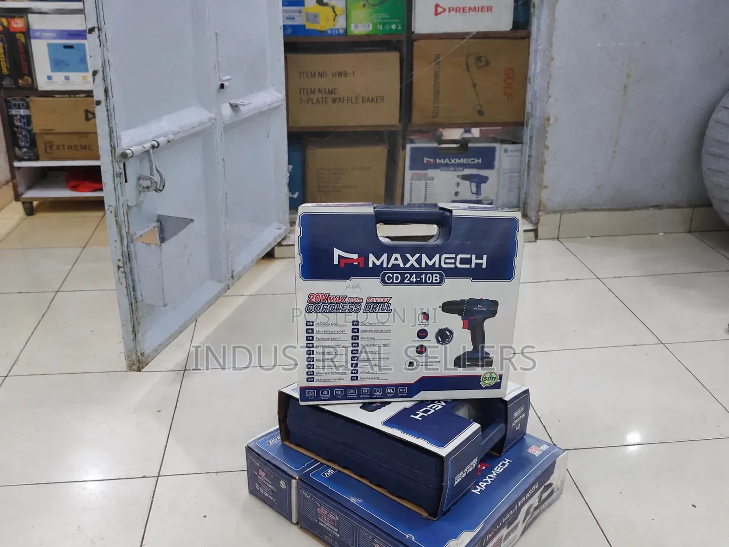 MAXMECH CD 24-10b 20V Cordless Drill – Rechargeable Power Drill