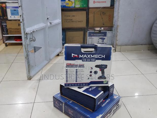 MAXMECH CD 24-10b 20V Cordless Drill – Rechargeable Power Drill