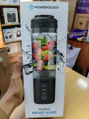 The Powerology MagBlend Portable Blender in Black (Model PRPBB8301BK)