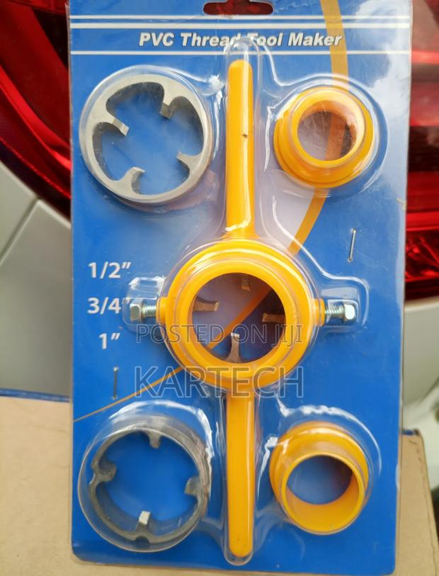 6-Piece Manual PVC Pipe Threading Tool Kit - main view