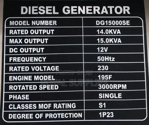 Cigma Uk 15kva Silent Diesel Generator