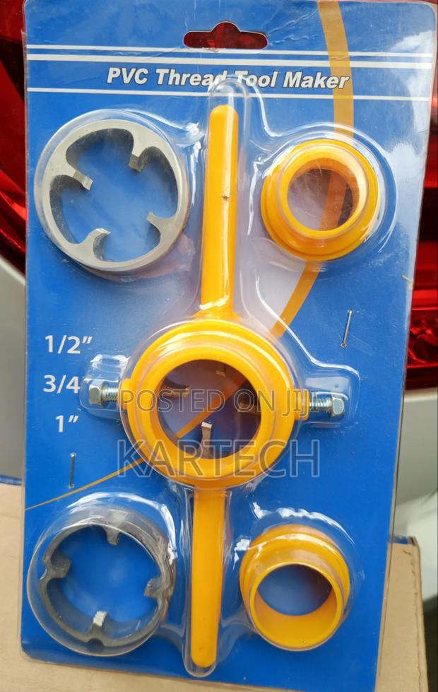 6pcs PVC Pipe Threading Die Set With Ratchet Handle - main view