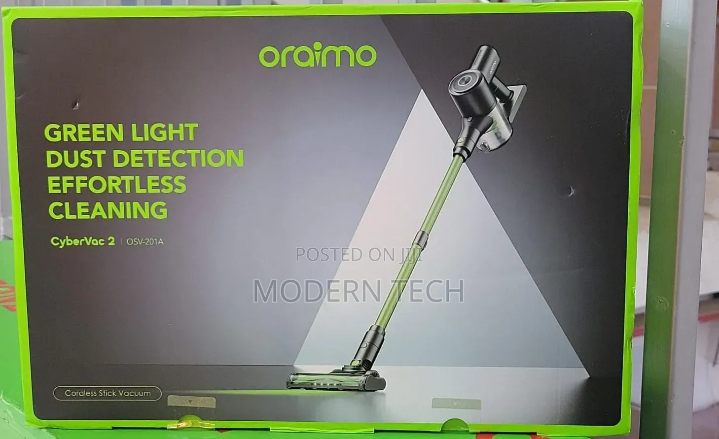 Oraimo CyberVac 2 Lightweight Powerful Cordless Stick Vacuum