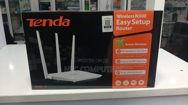 Tenda F3 N300 300Mbps Wireless Router