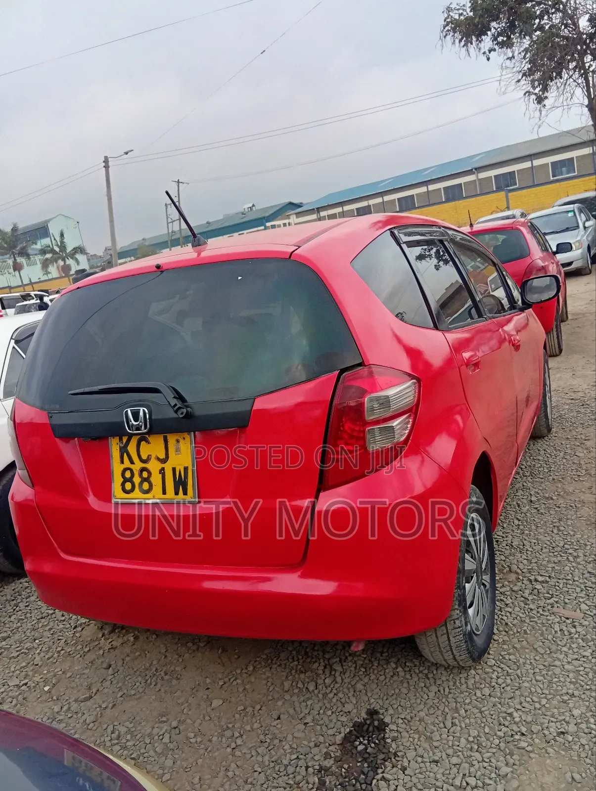 Honda Fit Sport 2009 Red