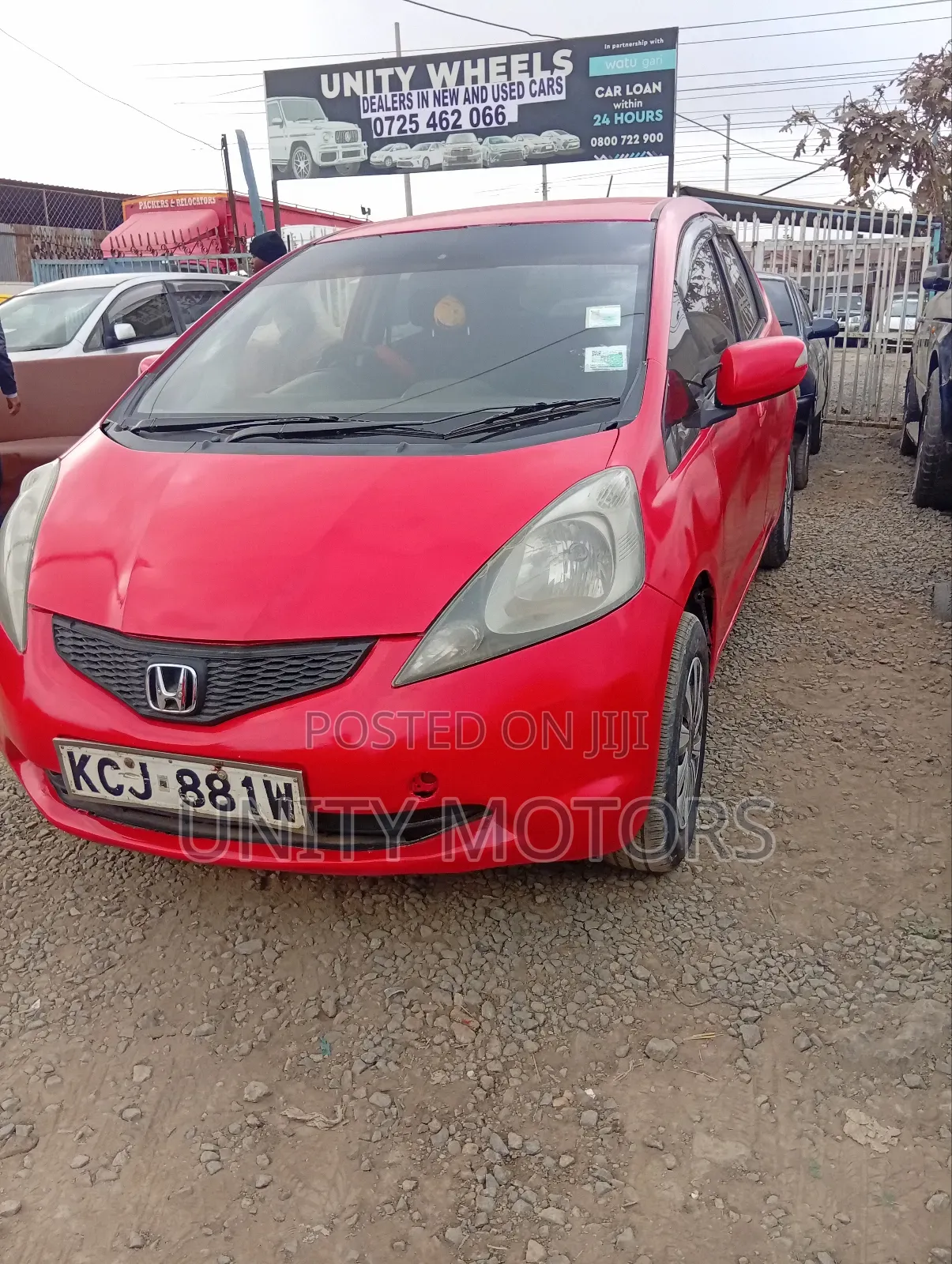 Honda Fit Sport 2009 Red