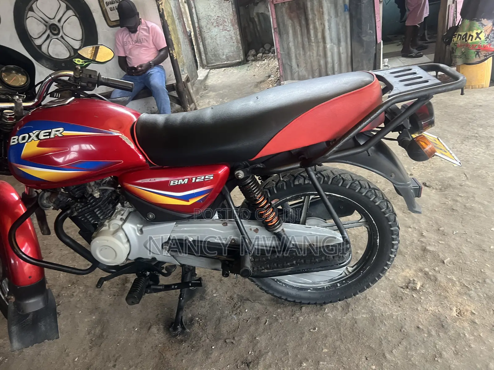 Bajaj Boxer 125 2023 Red
