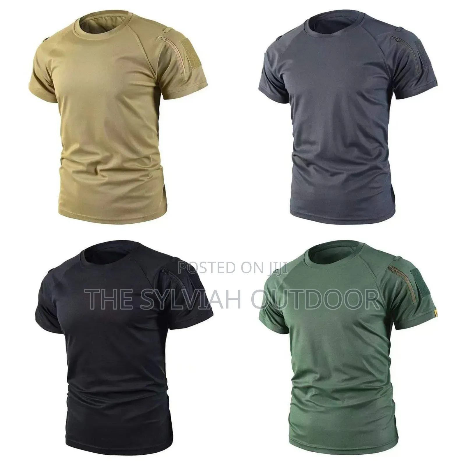 Outdoor Tactical Legit Original Arm Zip Tshirt