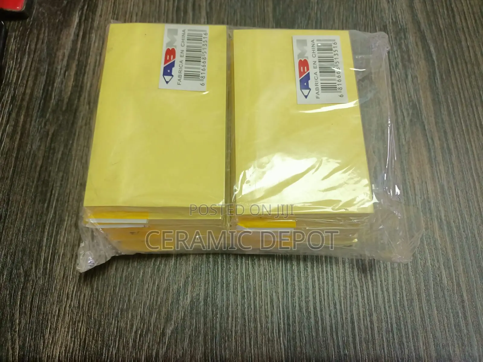 Sticky Note Pads -Ecopack - 5"*3" -Set of 12 -100sheets Each