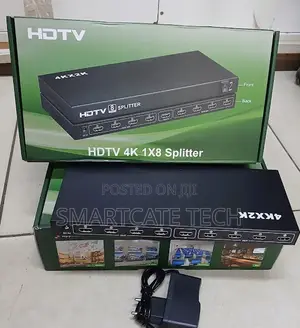 HDMI 1x8 Splitter Full HD 1080P – 8 Port HDMI Video Splitter