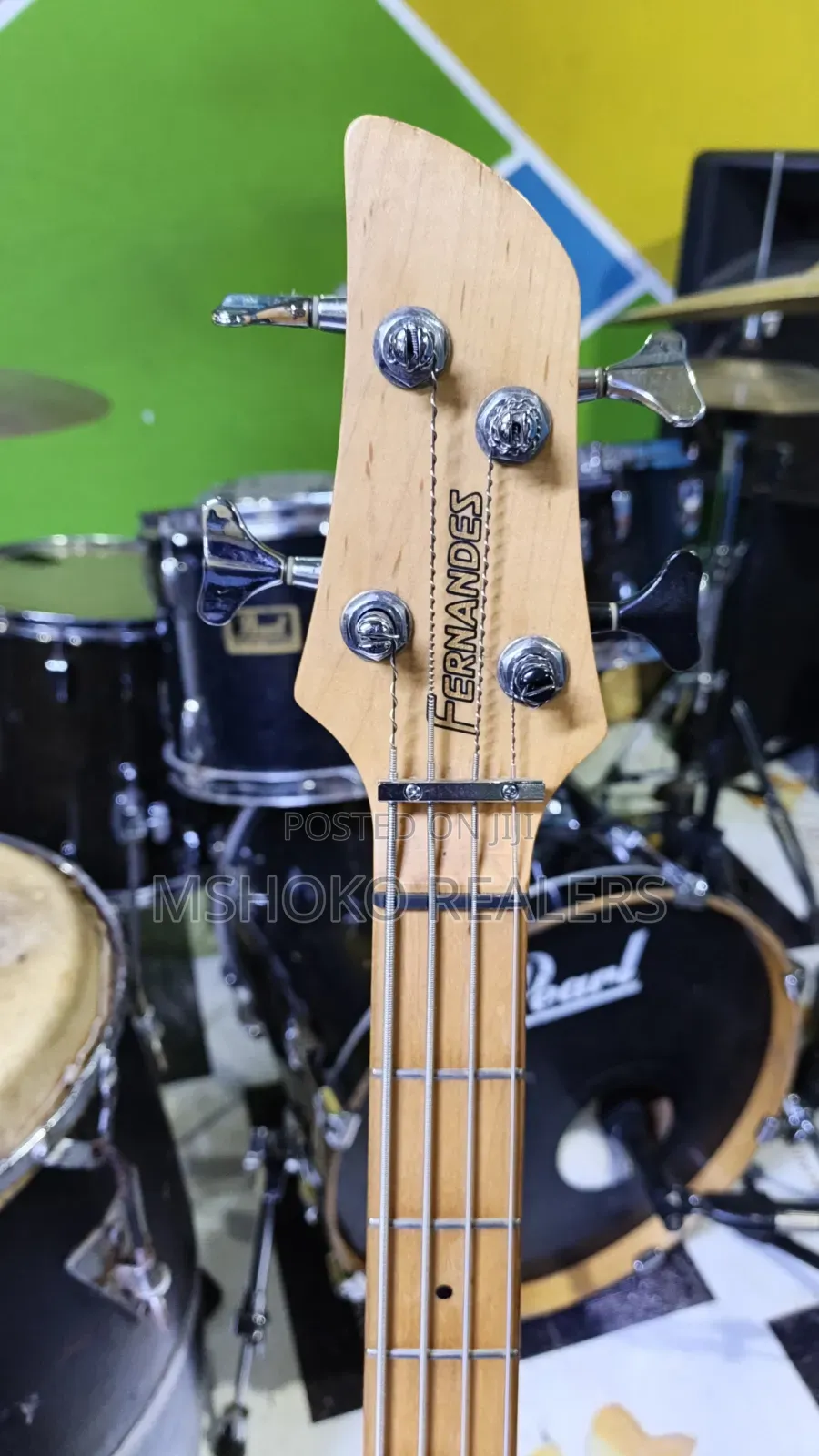 4 String Bass Guitar Produced by the Japanese Brand Fernandes Guitars.