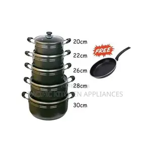 TC 14 Pieces Heavy Duty Non Stick Cooking Pots/Sufuria With a Pan
