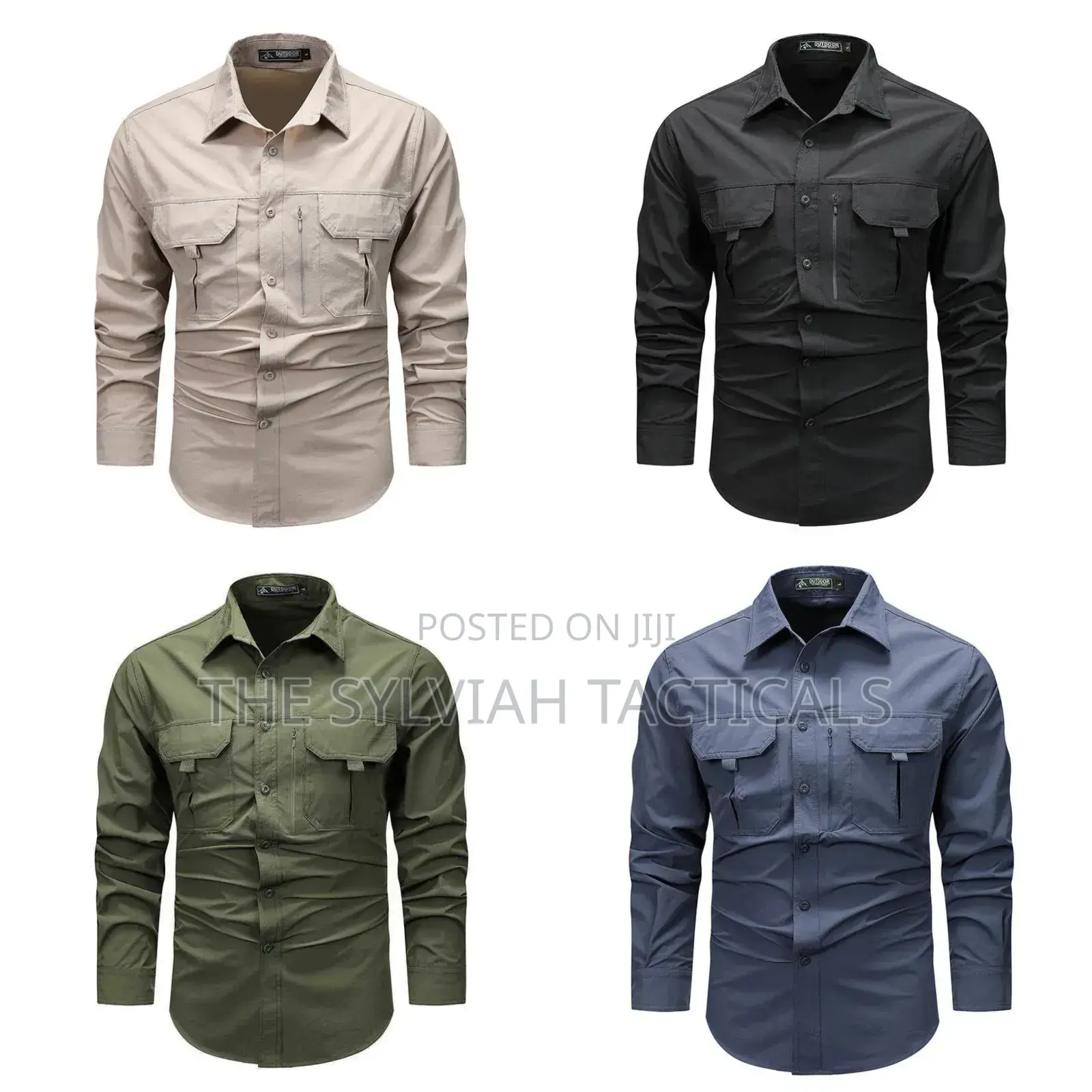 Outdoor Tactical Legit Original Waterproof Double Zip Spandex Shirt