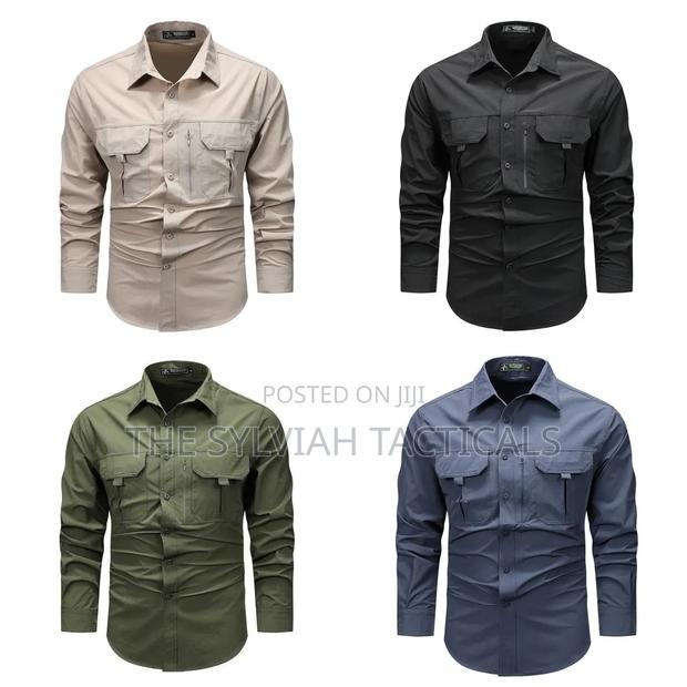Outdoor Tactical Legit Original Waterproof Double Zip Spandex Shirt