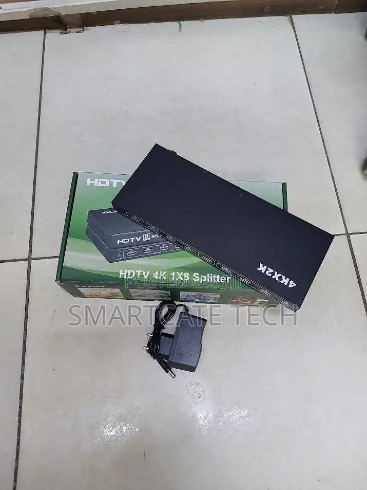 1x8 HDMI Distribution Splitter – Full HD 1080P 8 Output