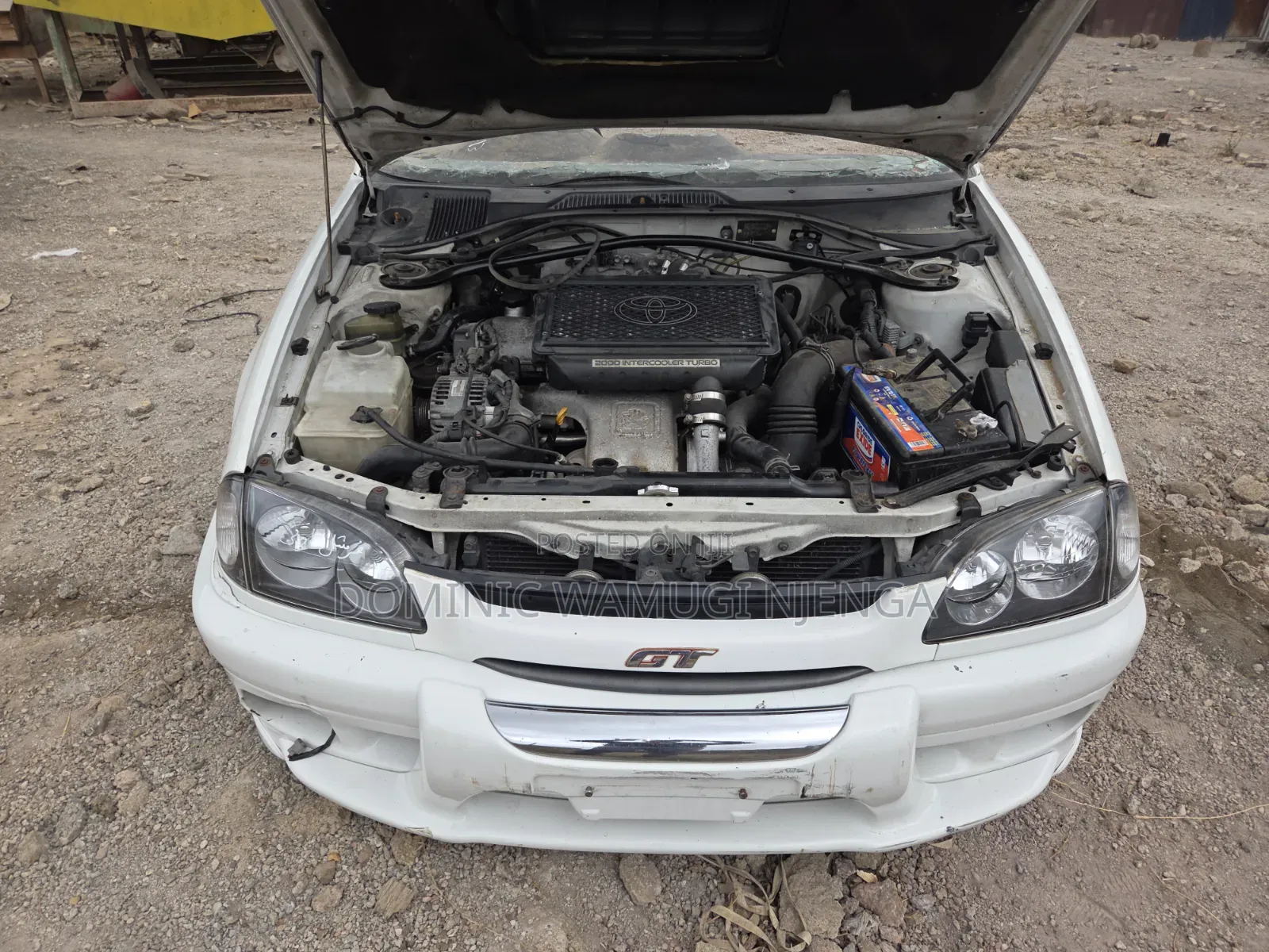 Caldina 3sgte Half Cut and Engine