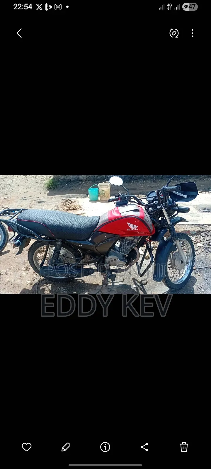 Honda CBR 2023 Red