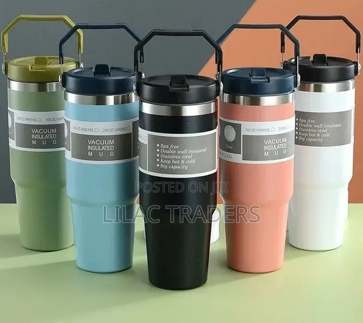 *900ml Thermal Coffee Cup/Water Bottle/Themal Mug With Handle*galo