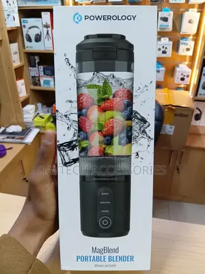 Powerology Magblend Portable Blender 18000 RPM Motor Speed 180W.
