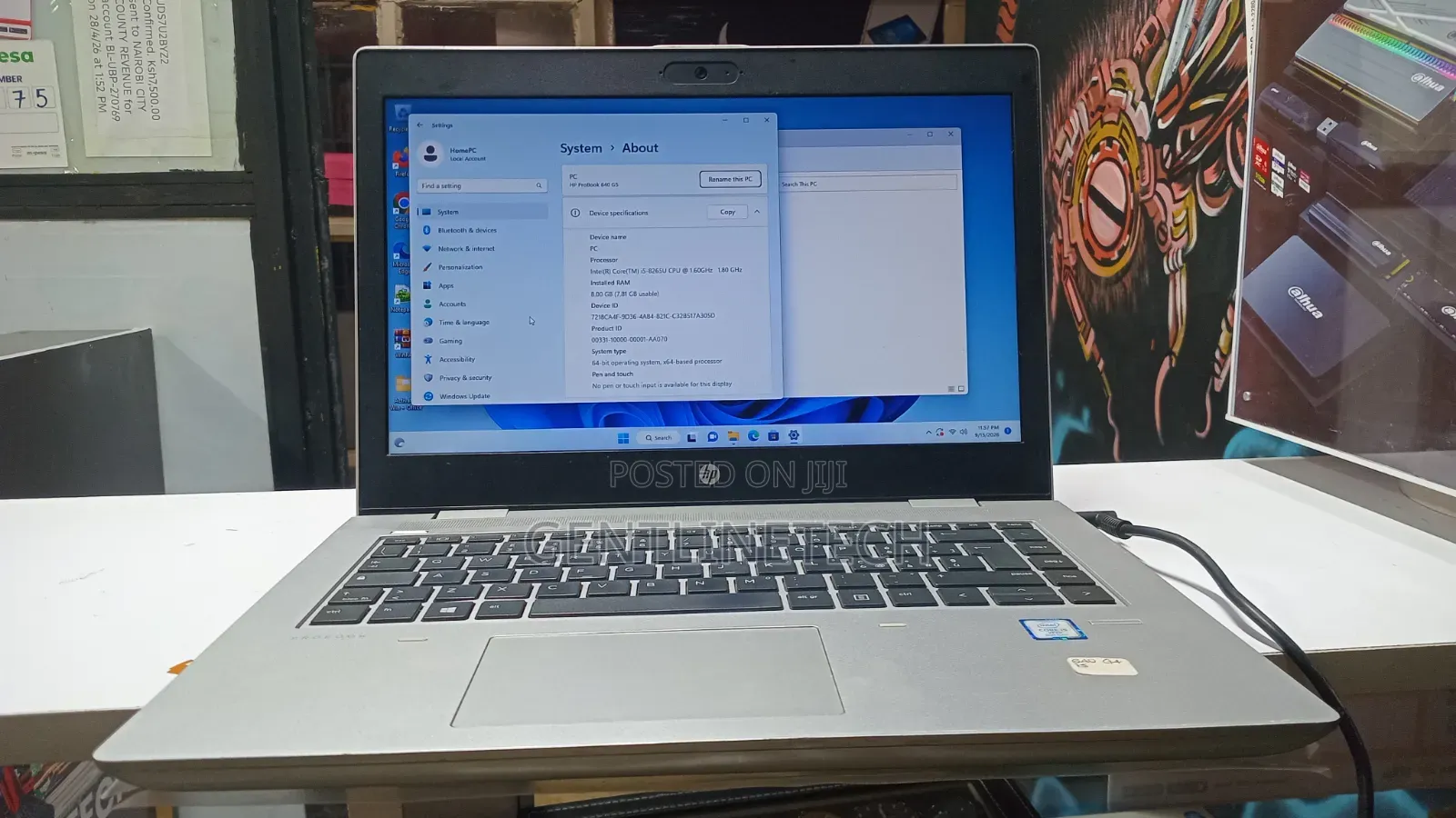 Laptop HP ProBook 640 G4 8GB Intel Core i5 SSD 128GB
