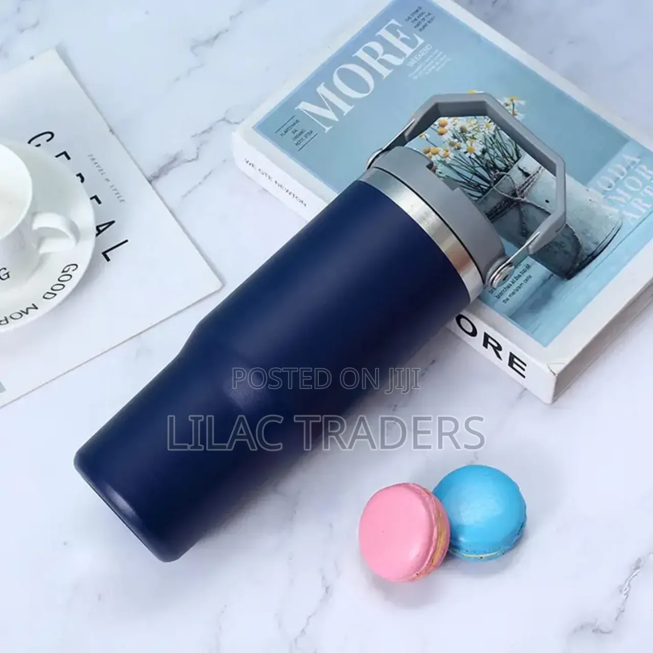 900ml Stainless Steel Thermal Water Bottle With Handle Galo