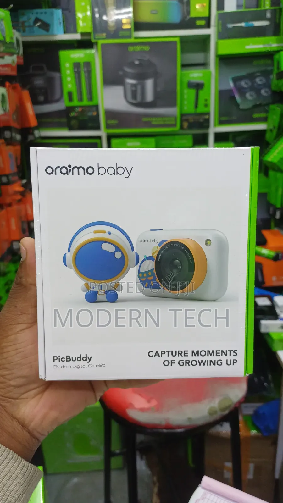 Oraimo PicBuddy HD Digital Camera for Kids – Front Rear Camera