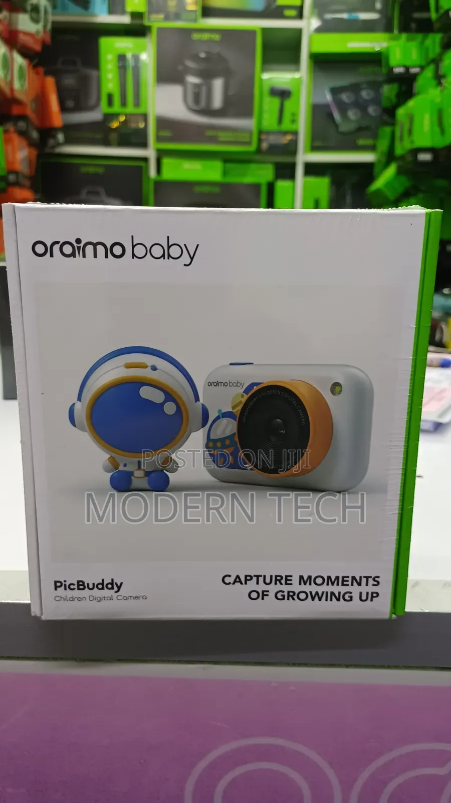 Oraimo PicBuddy Children Digital Camera – Dual HD Camera Fun Modes