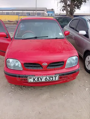 Nissan March 2004 Red
