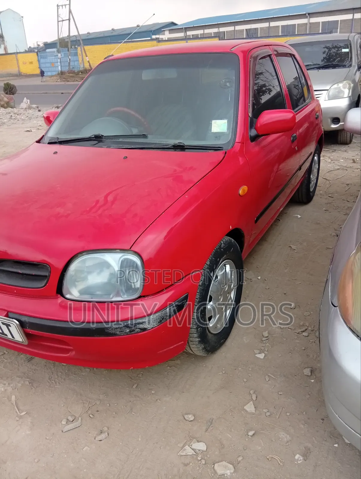 Nissan March 2004 Red