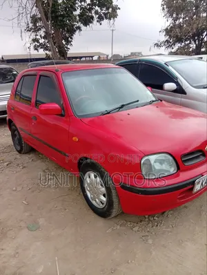 Nissan March 2004 Red